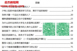 中国式高效学习电子书pdf百度网盘下载学习