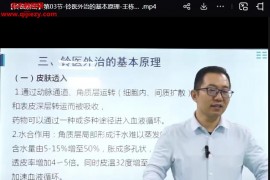 王栋铃医解密视频课程23集百度网盘下载学习