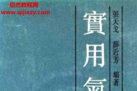 张天戈著实用气功手册电子版pdf百度网盘下载学习