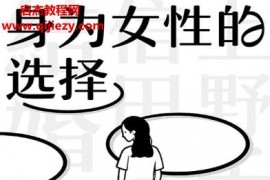 (日)上野千鹤子著身为女性的选择电子书pdfmobiepub格式百度网盘下载学习