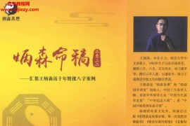 王炳森著炳森命稿电子书pdf百度网盘下载学习 