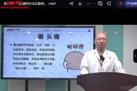 气血通和针法系统课23集百度网盘下载学习