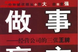 姜杨著做事赢市造势经营公司的三张王牌电子书pdf百度网盘下载学习