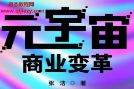 张洁著元宇宙商业变革电子书pdfmobiepub格式百度网盘下载学习