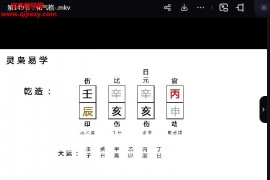 新版灵枭八字视频课程152集百度网盘下载学习