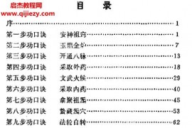 邱陵著千峰老人丹功法诀注释电子版pdf百度网盘下载学习