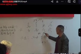 李哲玮李哲纬命理实战教学视频课程34集百度网盘下载学习