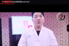 苏宜超软组织损伤正骨术视频课程33集百度网盘下载学习