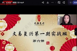 韩狮虎弟子奇门实战卦例解析视频课程11集百度网盘下载学习