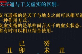 郭舒涵德福天干喜忌细论点窍视频课程1集+文字资料pdf百度网盘下载学习