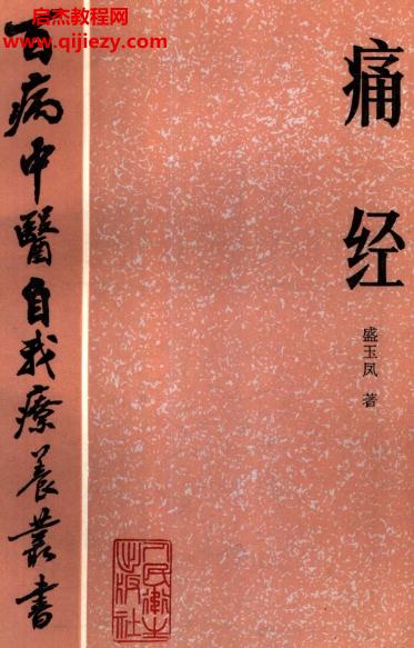 百病中醫自我診療叢書盛玉鳳著痛經電子書pdf百度網盤下載學習