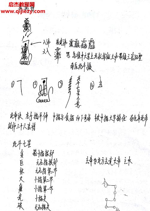 徐道长正一符咒必备口工密旨手抄本电子书pdf百度网盘下载学习