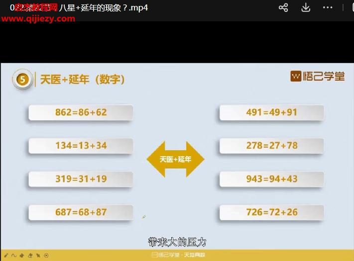 悟己學(xué)堂天地真數(shù)系統(tǒng)課(測號(hào)+改號(hào))視頻課程30集百度網(wǎng)盤下載學(xué)習(xí)