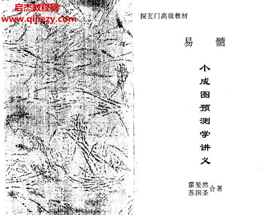 霍斐然蘇國(guó)圣合著易髓小成圖預(yù)測(cè)學(xué)講義電子書pdf百度網(wǎng)盤下載學(xué)習(xí)