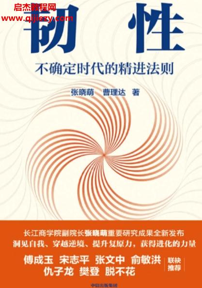 張曉萌曹理達(dá)著韌性不確定時(shí)代的精進(jìn)法則電子書pdfmobiepub格式百度網(wǎng)盤下載學(xué)習(xí)